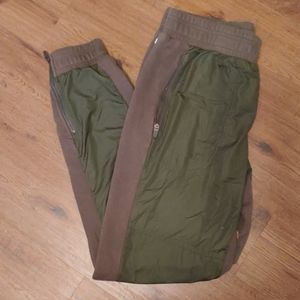 Army green joggers